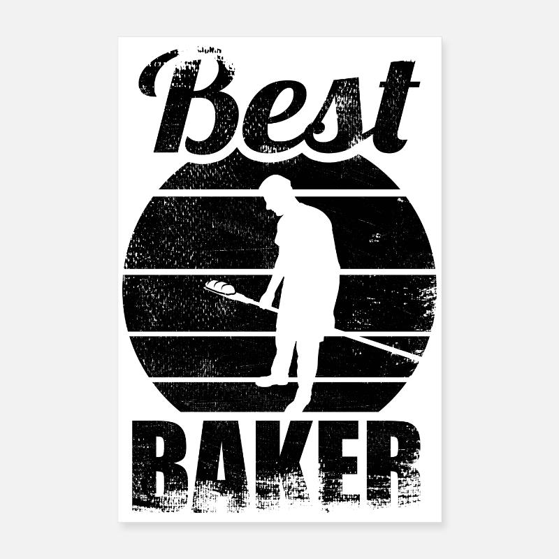 Baker Poster 16" x 24" (40x60 cm)