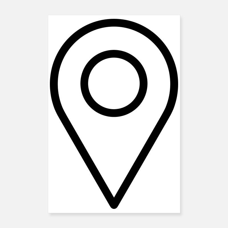localisation Poster 40 x 60 cm