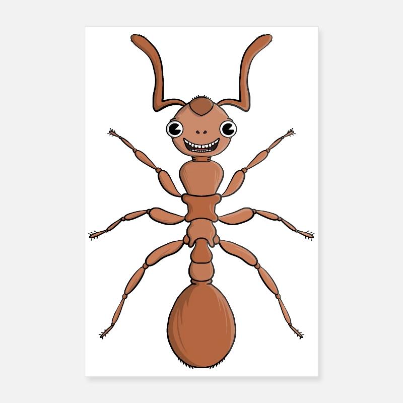 Hug an ant Poster 16" x 24" (40x60 cm)