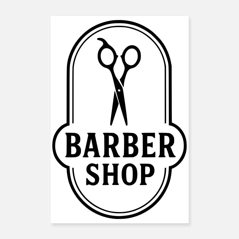 Barbier Poster 40x60 cm