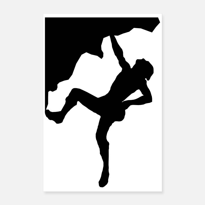 grimpeurs transition Poster 40 x 60 cm