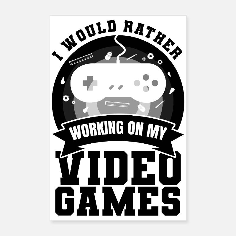 Game Dev Poster 40x60 cm