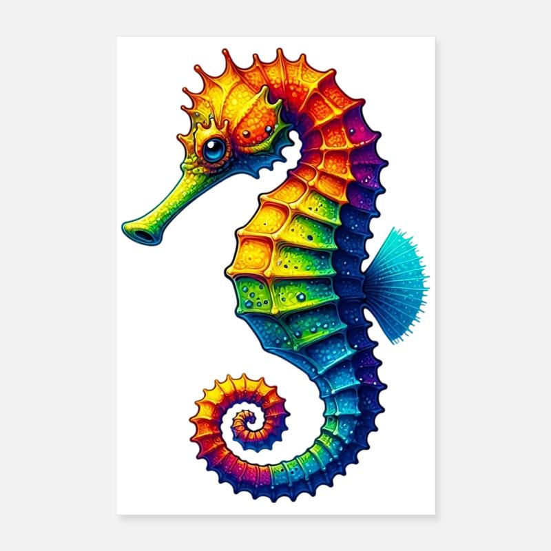 Hippocampe Poster 40 x 60 cm