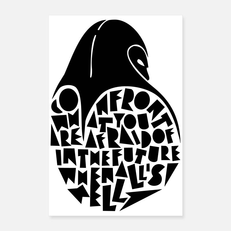 N’ayez pas peur ! Poster 40 x 60 cm