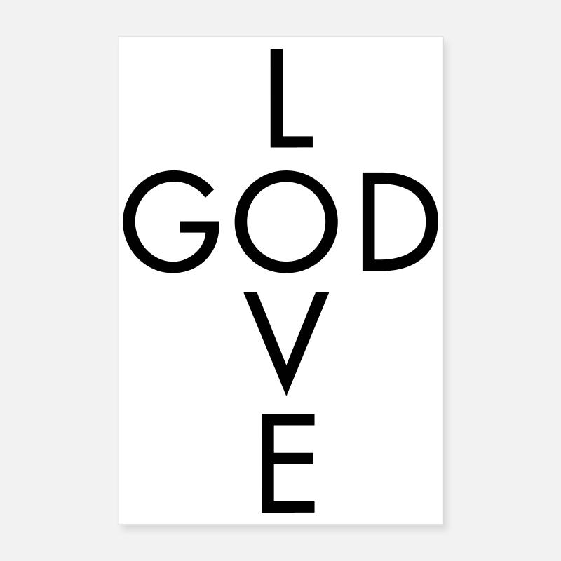 Cher Dieu Poster 40 x 60 cm