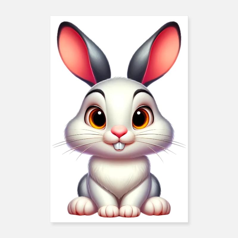 Rabbit Poster 16" x 24" (40x60 cm)