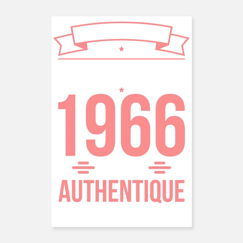 60th Anniversary - Original - April 1966 Poster 16" x 24" (40x60 cm)