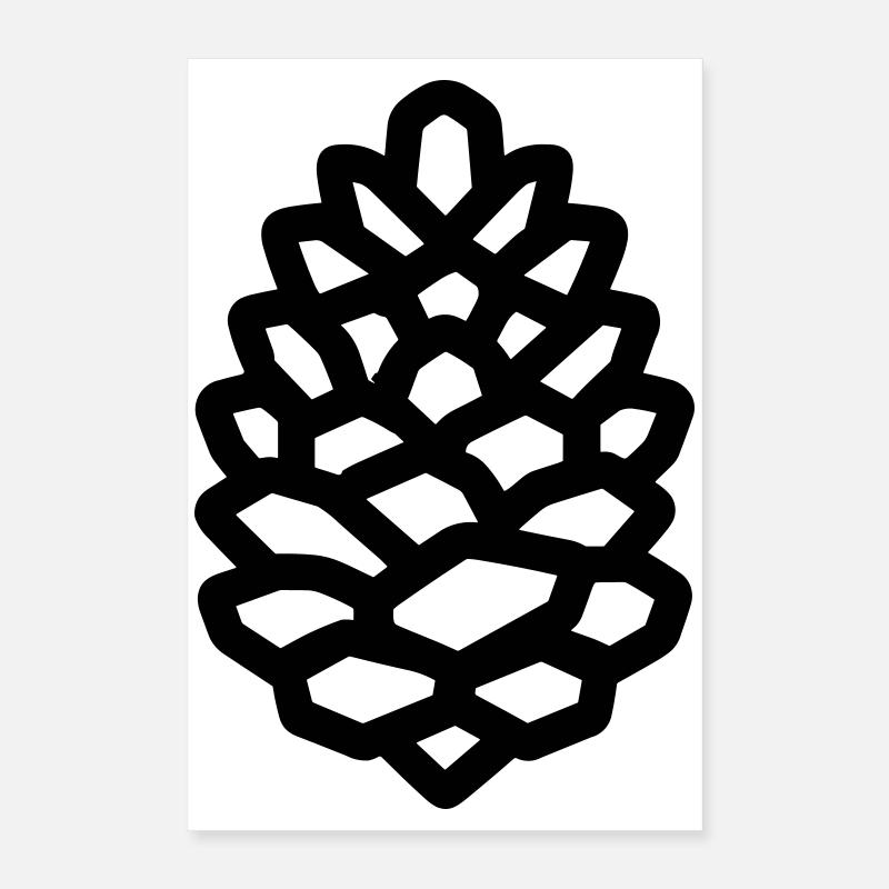 Pomme de Pin Poster 40 x 60 cm