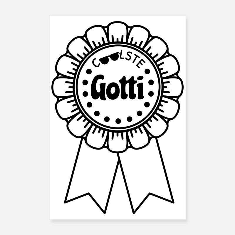 Les Gotti les plus cool Poster 40 x 60 cm