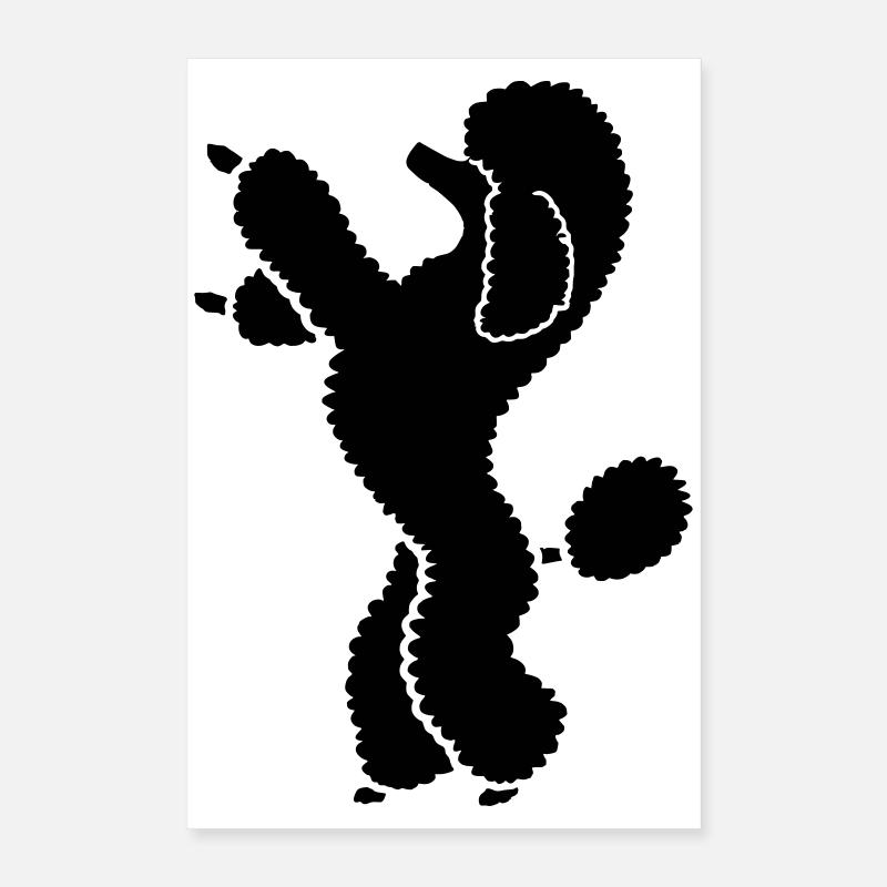 Poodle poodle Poster 16" x 24" (40x60 cm)
