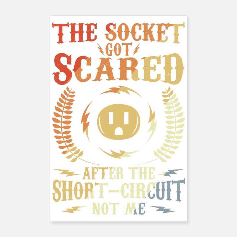 Elektronikerwitz Poster 40 x 60 cm