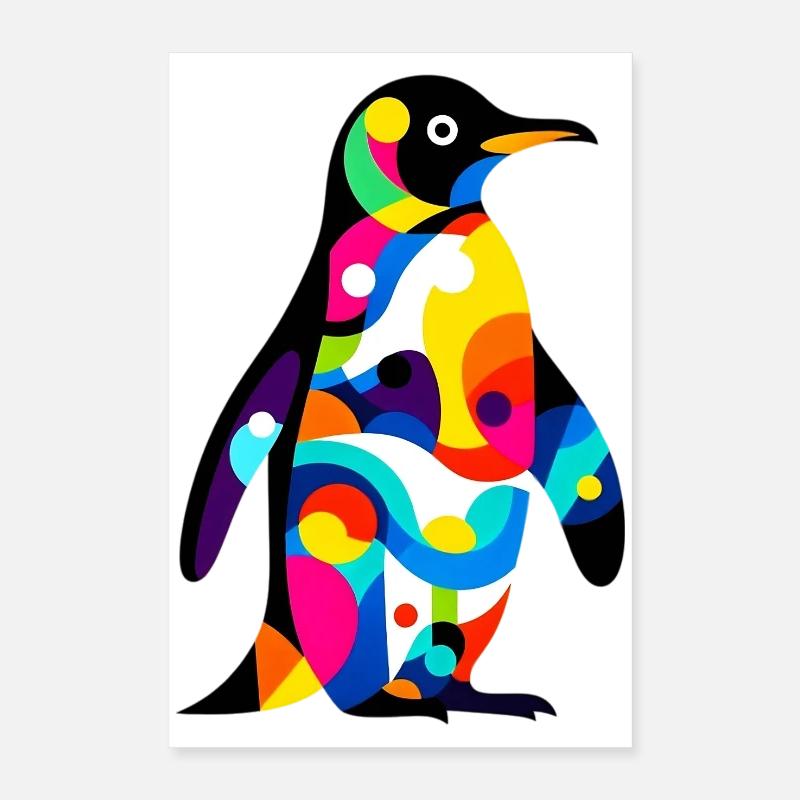Pingouin Poster 40 x 60 cm