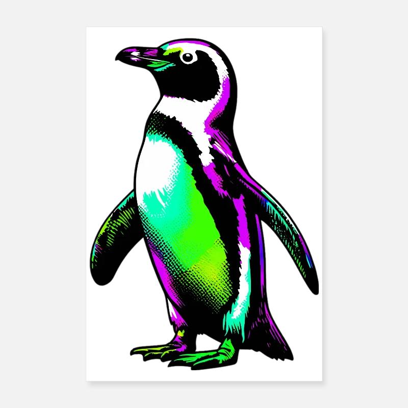 Pinguin Poster 40x60 cm