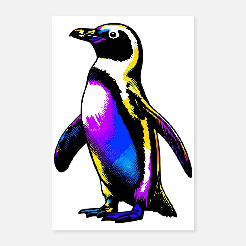 Pingouin Poster 40 x 60 cm