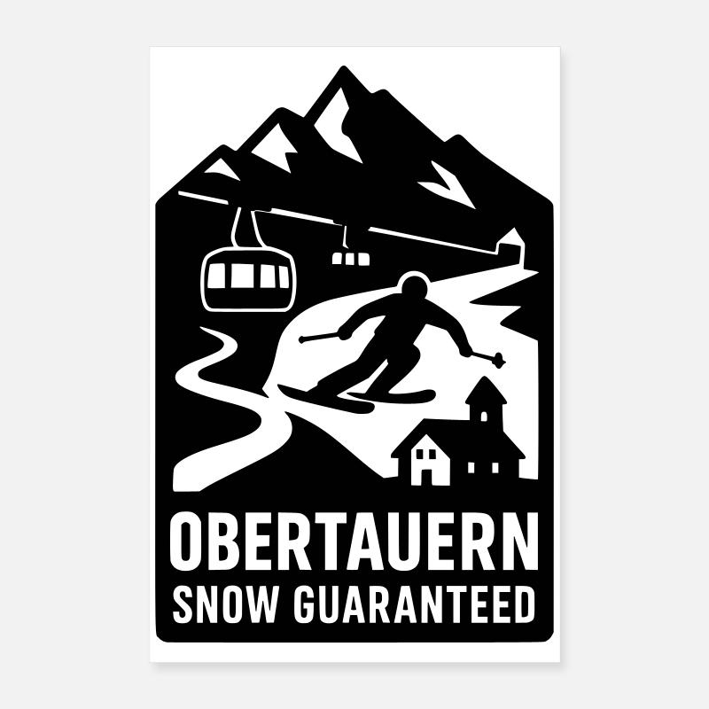 Station de ski d’Obertauern Poster 40 x 60 cm