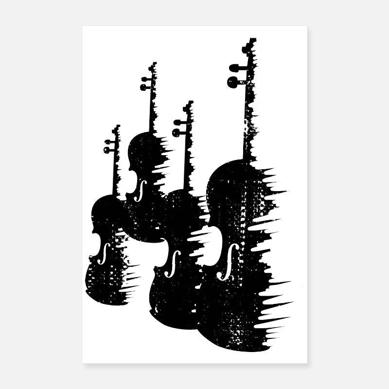 Violons Poster 40 x 60 cm