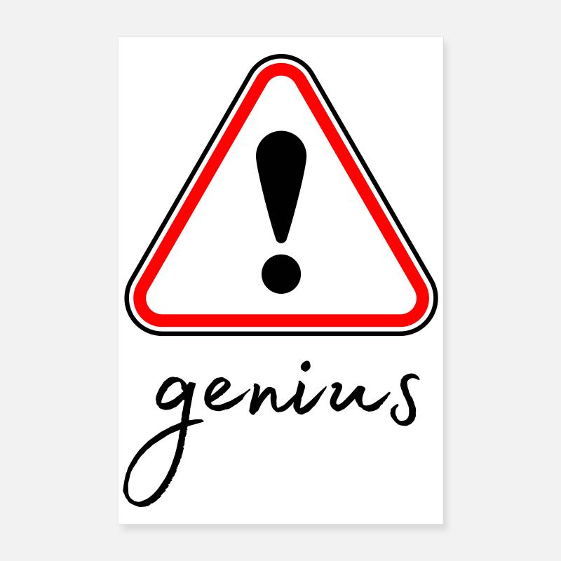 Minimalist Red Triangle Poster 16" x 24" (40x60 cm)