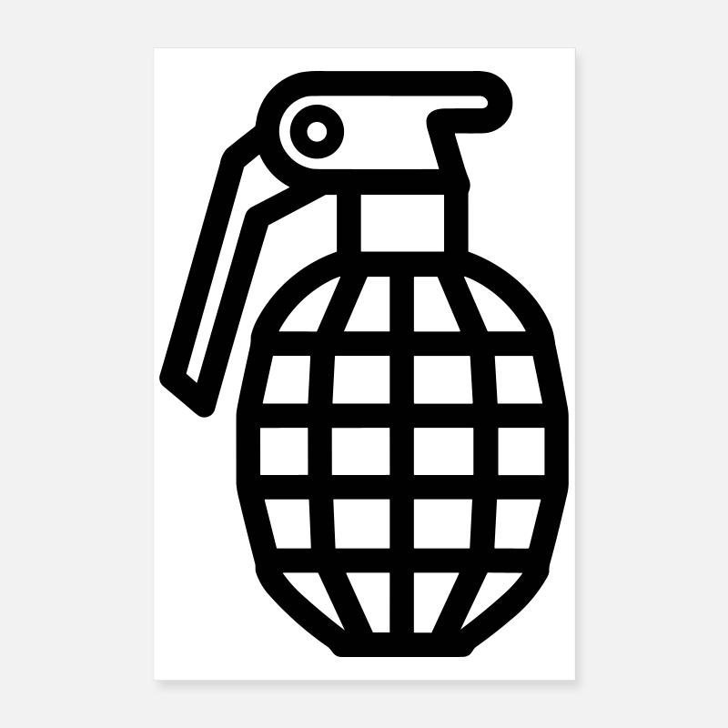 grenade Poster 40 x 60 cm