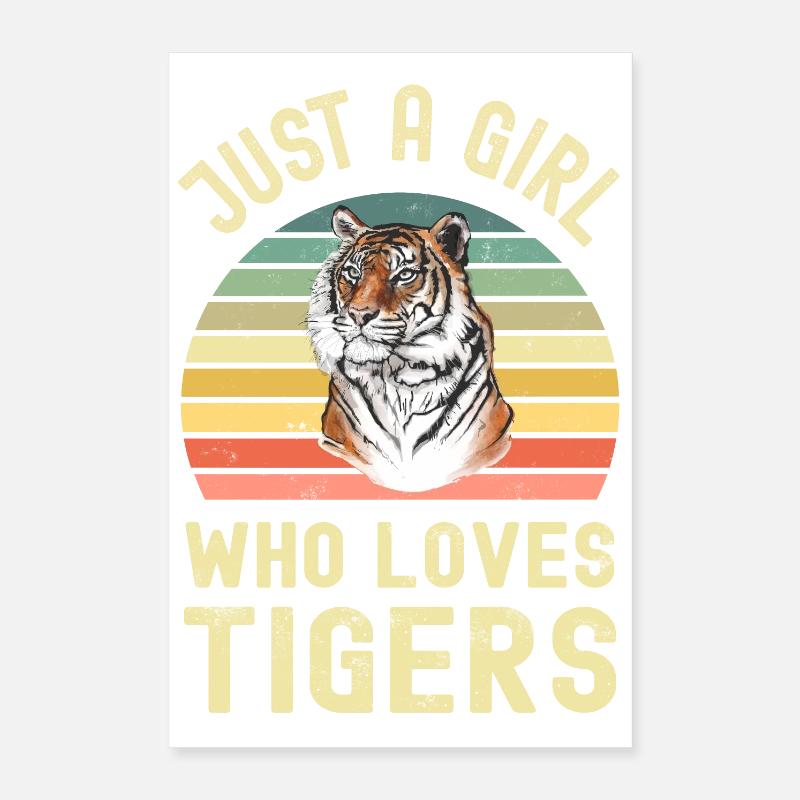 Tigre Poster 40 x 60 cm