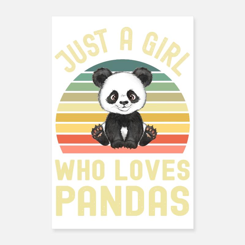 Panda Panda Ours Poster 40 x 60 cm