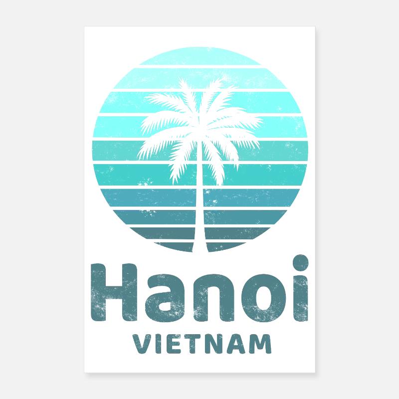 Hanoi Vietnam Poster 16" x 24" (40x60 cm)