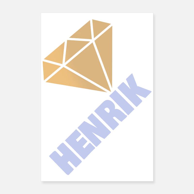 Henrik Poster 40x60 cm