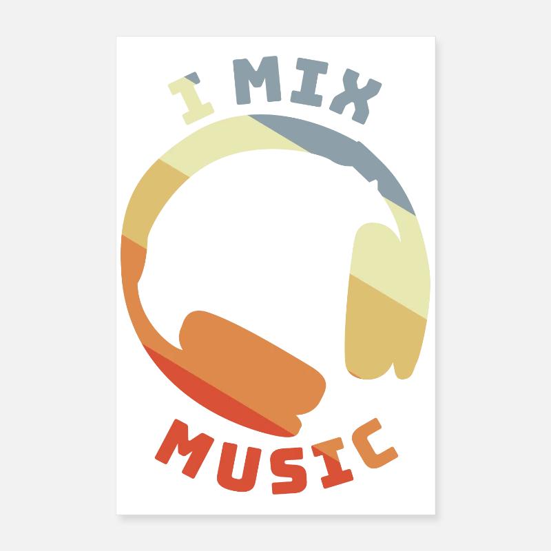 DJ Quote Poster 16" x 24" (40x60 cm)