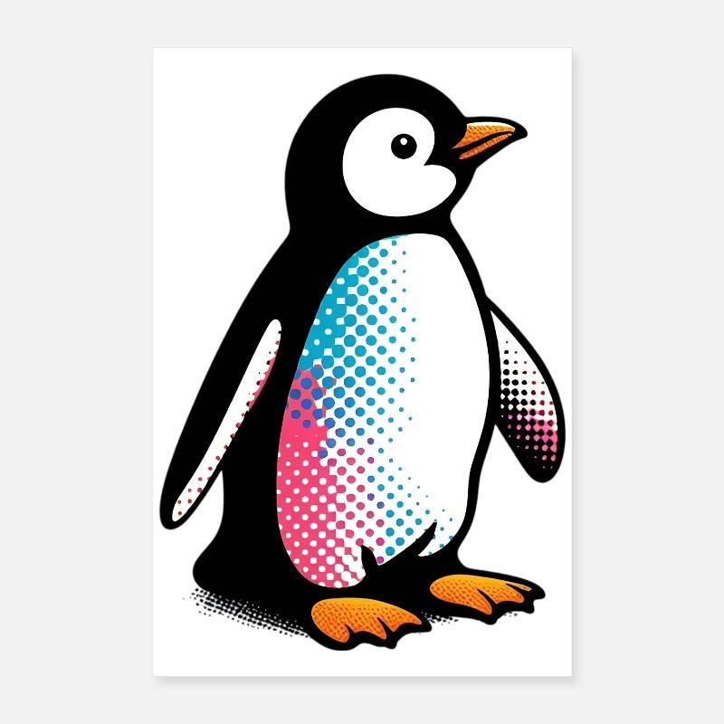 Pingouin Poster 40 x 60 cm