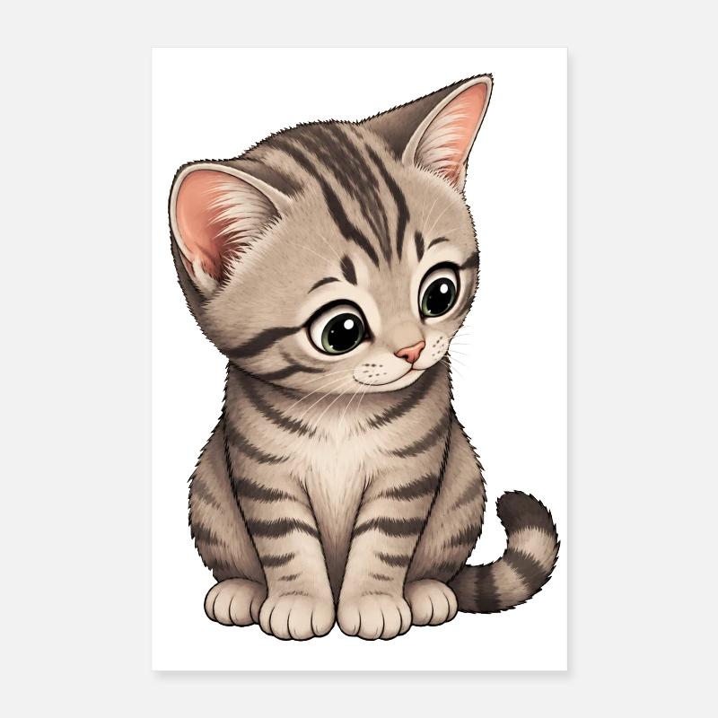 Kätzchen Poster 40x60 cm