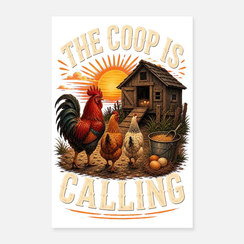 LE COOP APPELLE Poster 40 x 60 cm