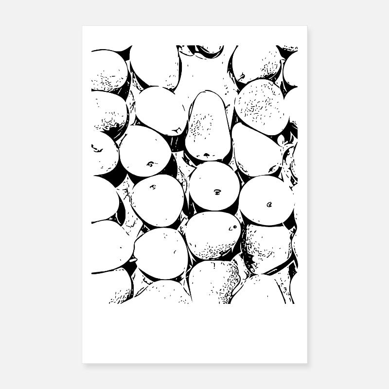 Birne Poster 40x60 cm