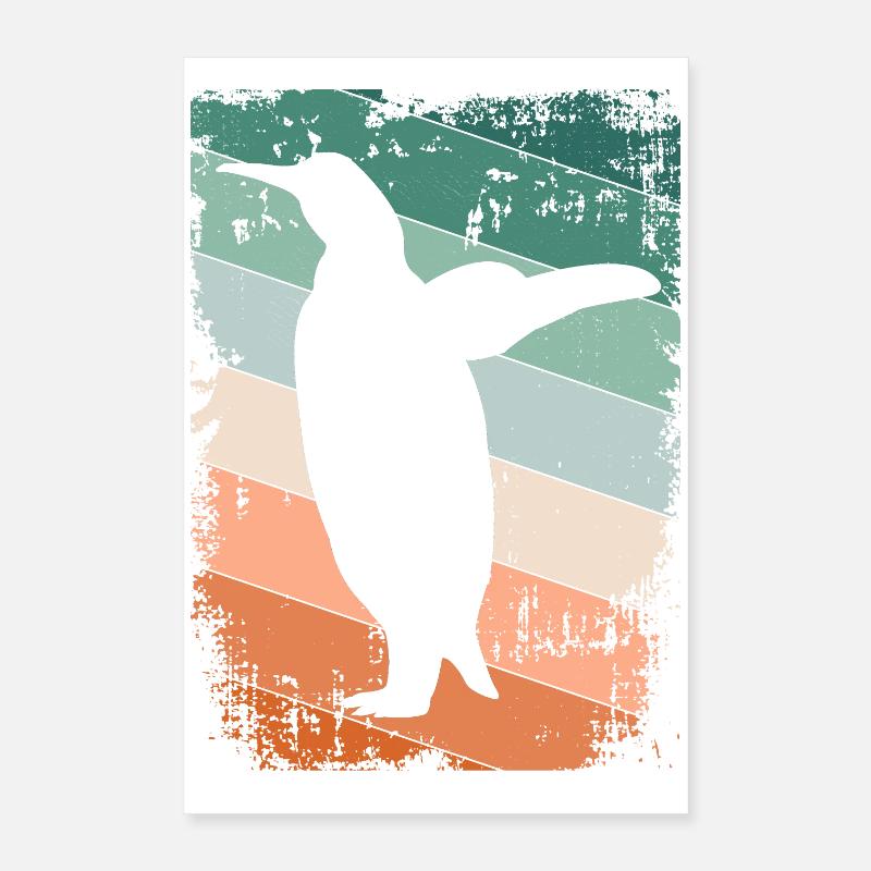 Pinguin Pinguine Poster 40x60 cm