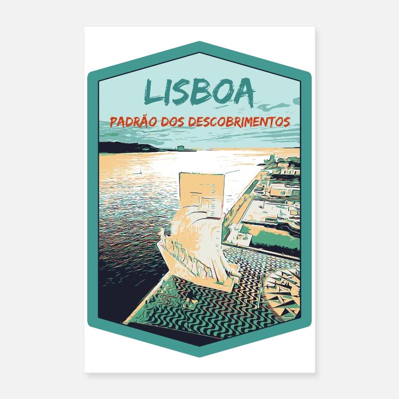 Monument to the Discoveries, Belém, Lisbon Poster 16" x 24" (40x60 cm)