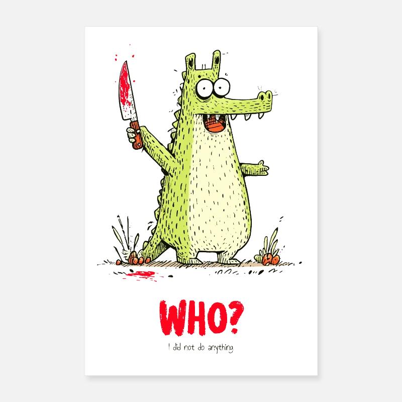QUI? Poster 40 x 60 cm