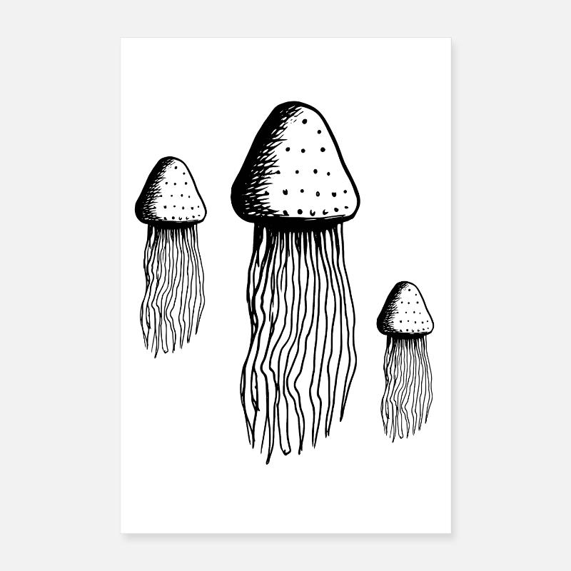 Méduse Poster 40 x 60 cm