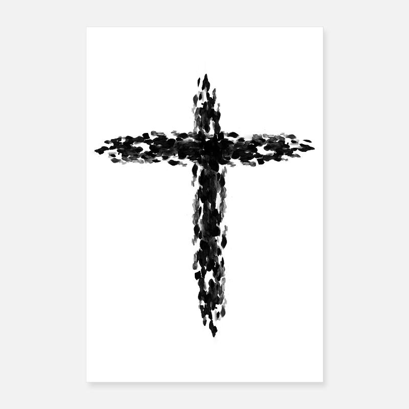 Croix de Jésus Poster 40 x 60 cm