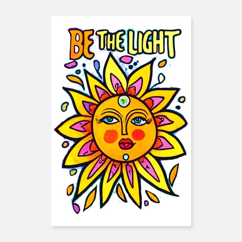 Be the Light Poster 16" x 24" (40x60 cm)