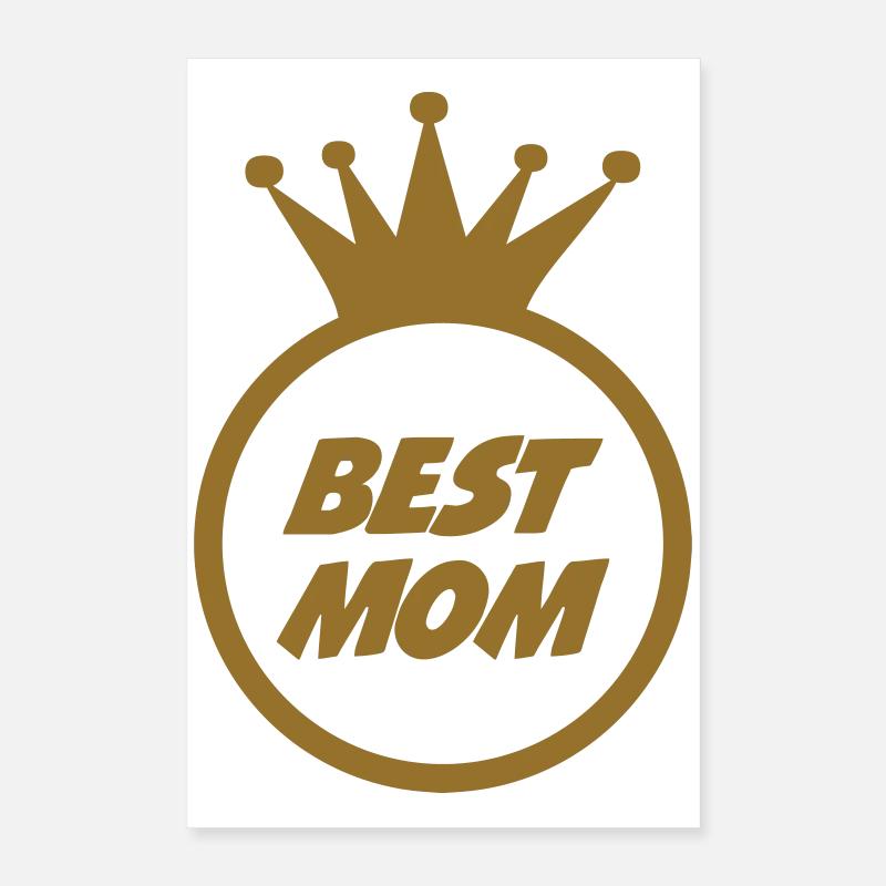 Beste Mama - Muttertag Poster 40x60 cm