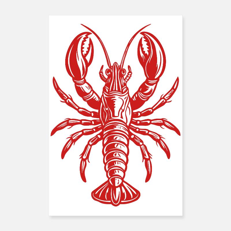 Homard Poster 40 x 60 cm