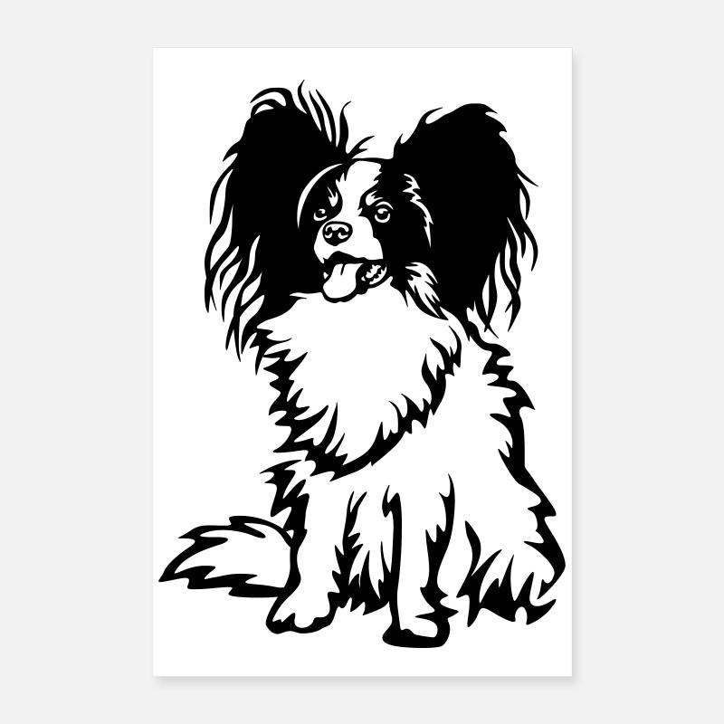 Papillon Poster 40x60 cm