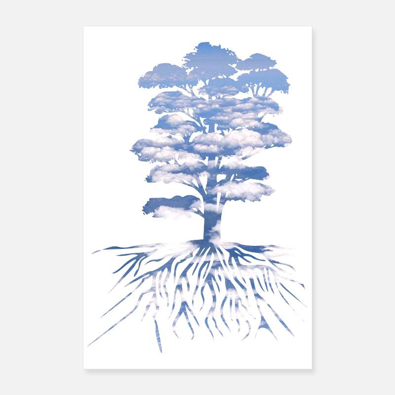 Der Baum Poster 40x60 cm