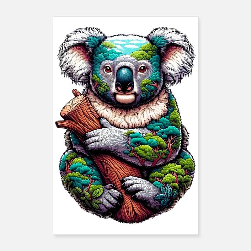 Koala Poster 40x60 cm