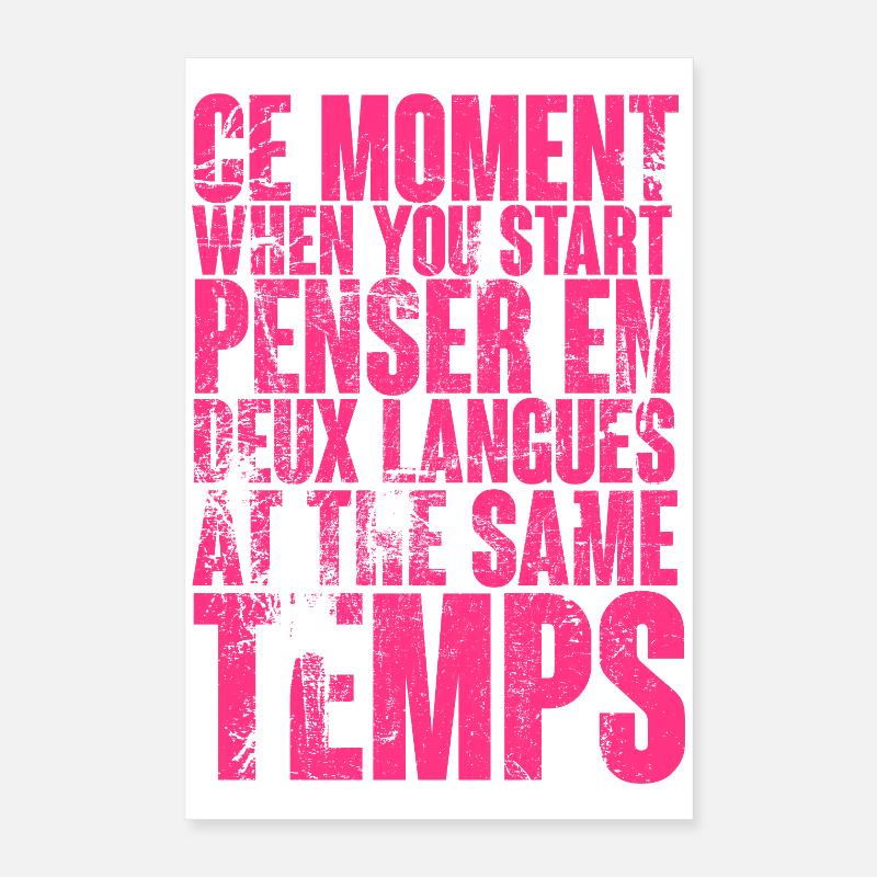 COOL SAYING FOR MULTILINGUALS, INTERNATIONAL Poster 16" x 24" (40x60 cm)