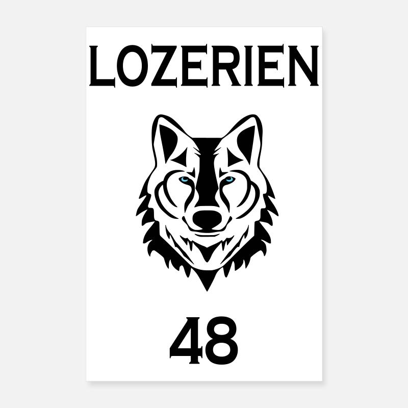 Lozérien Poster 40 x 60 cm