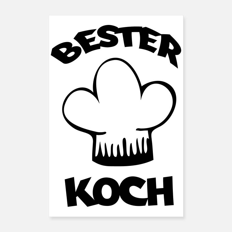 Meilleur chef Poster 40 x 60 cm