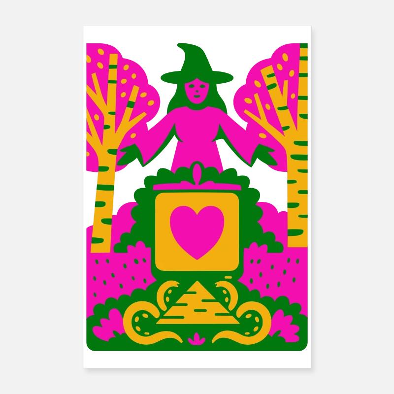 Wicca Cult Poster 16" x 24" (40x60 cm)