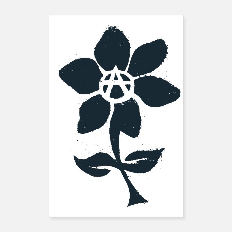 Fleur de l'anarchie Poster 40 x 60 cm