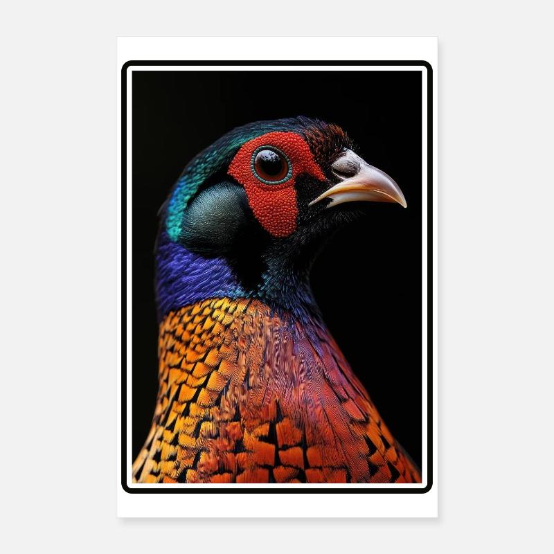 Pheasants Pheasant Poster 16" x 24" (40x60 cm)