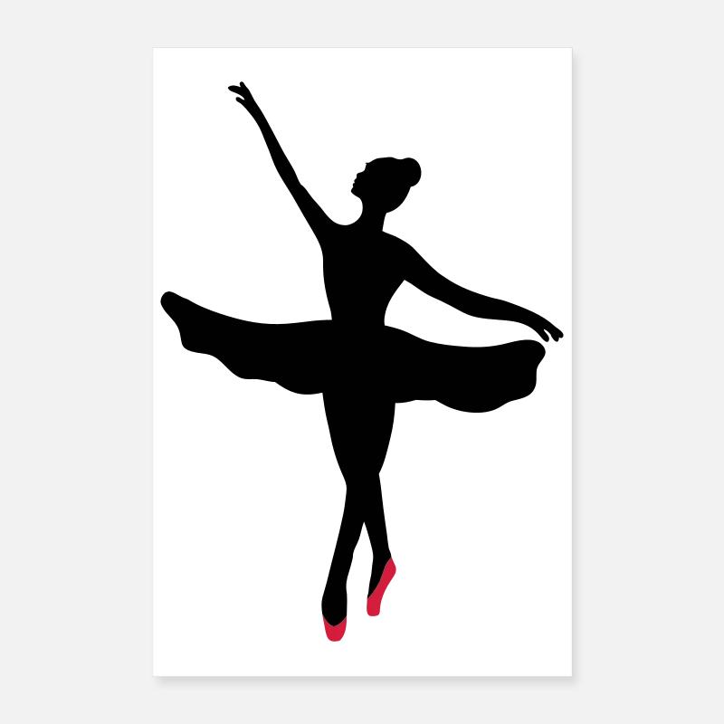 Ballet dancer Poster 16" x 24" (40x60 cm)