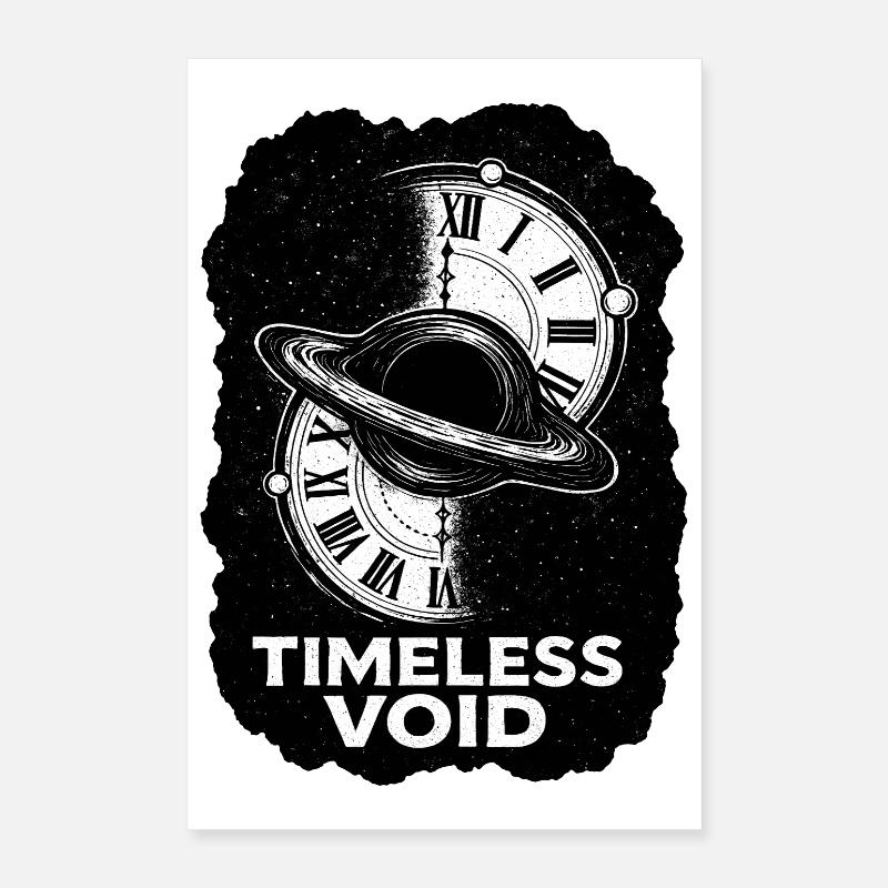 TIMELESS VOID – Le trou noir du temps Poster 40 x 60 cm